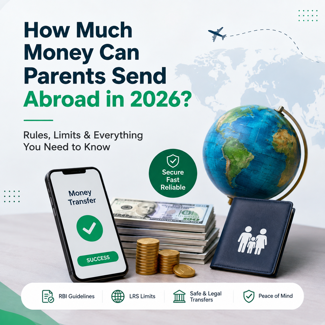 How Much Money Can Indian Parents Send to Children Abroad?